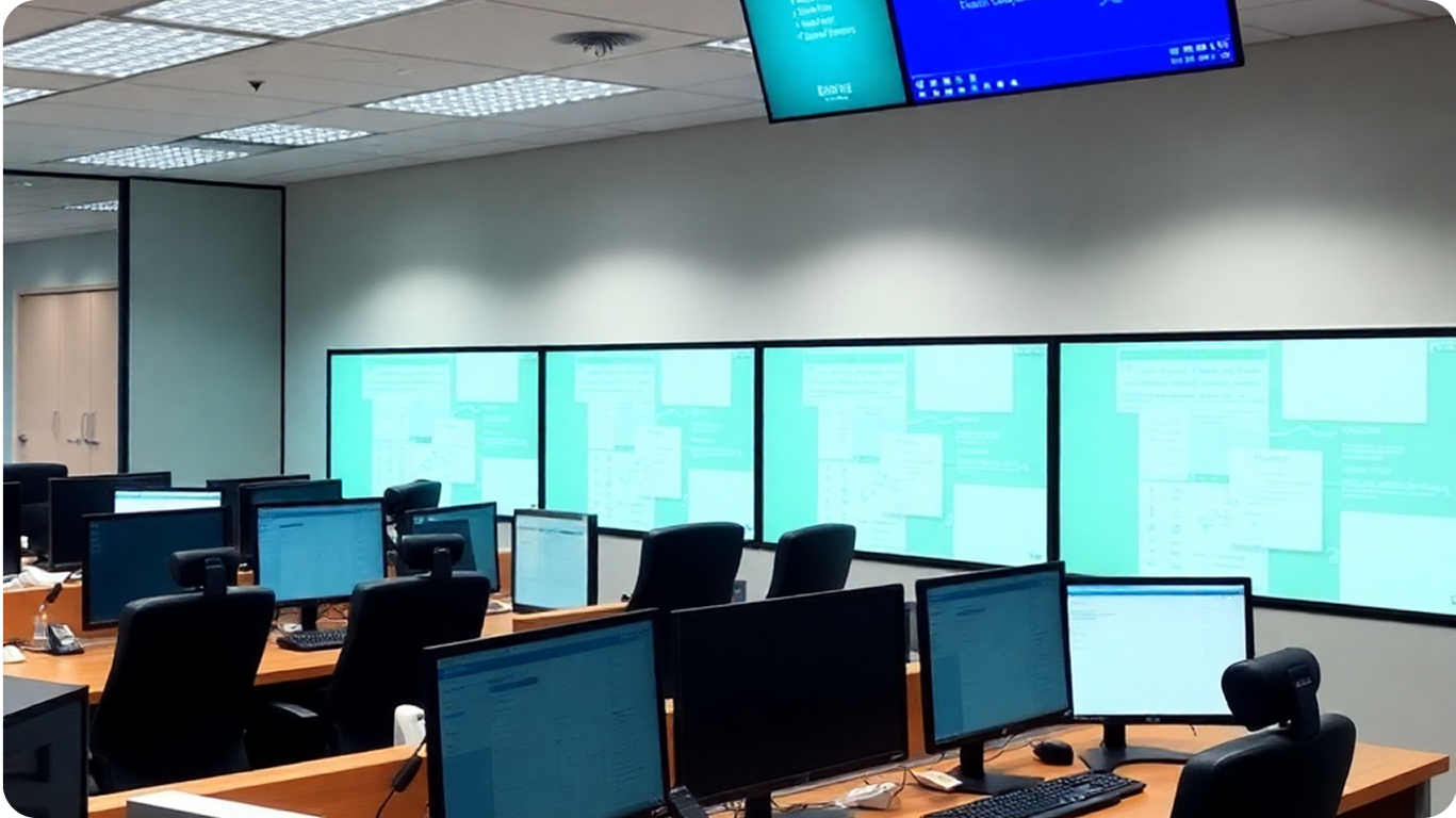 Call Centers & Tech Hubs - Lencore sound masking installation example