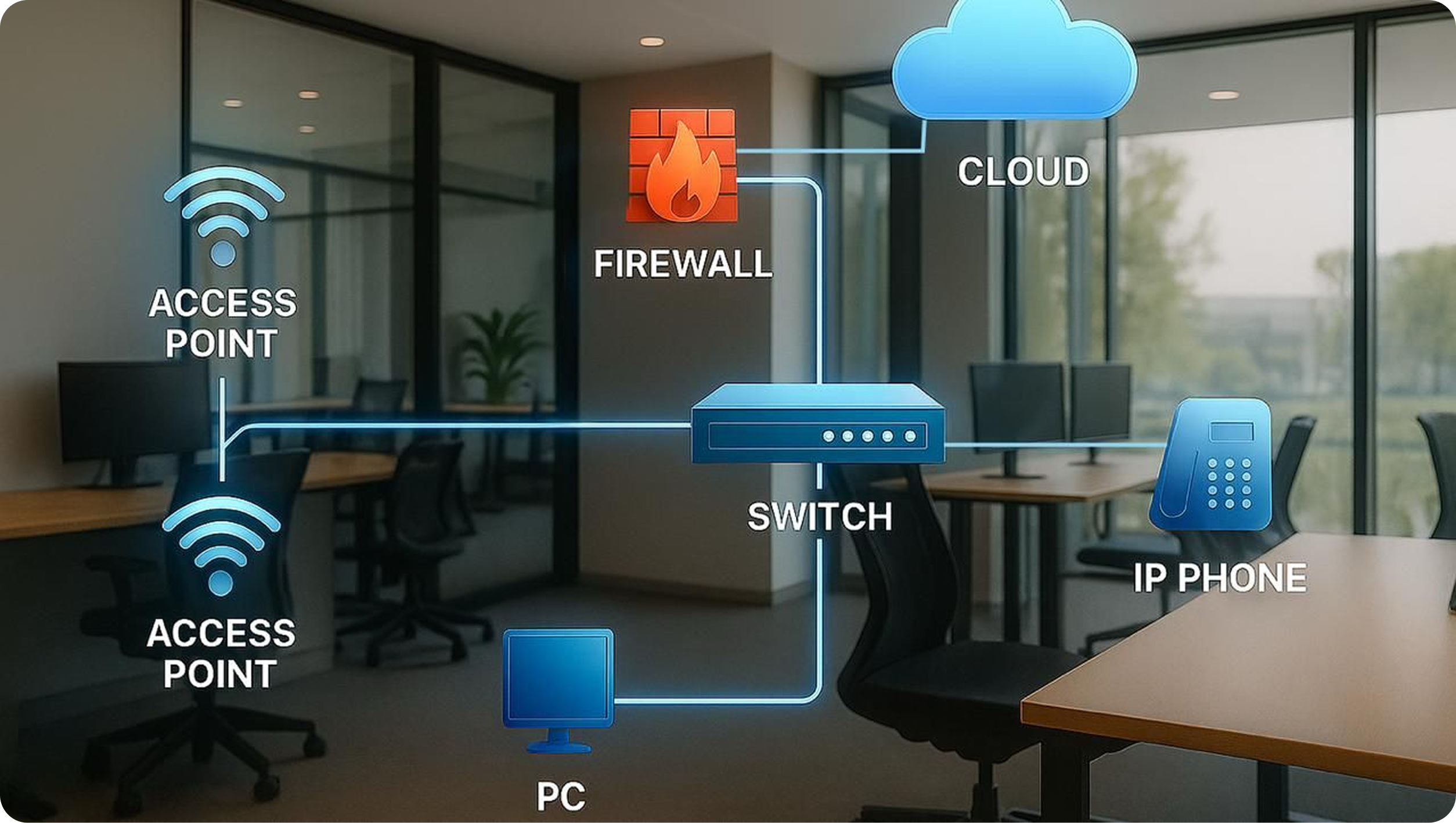 Network Infrastructure Server Room