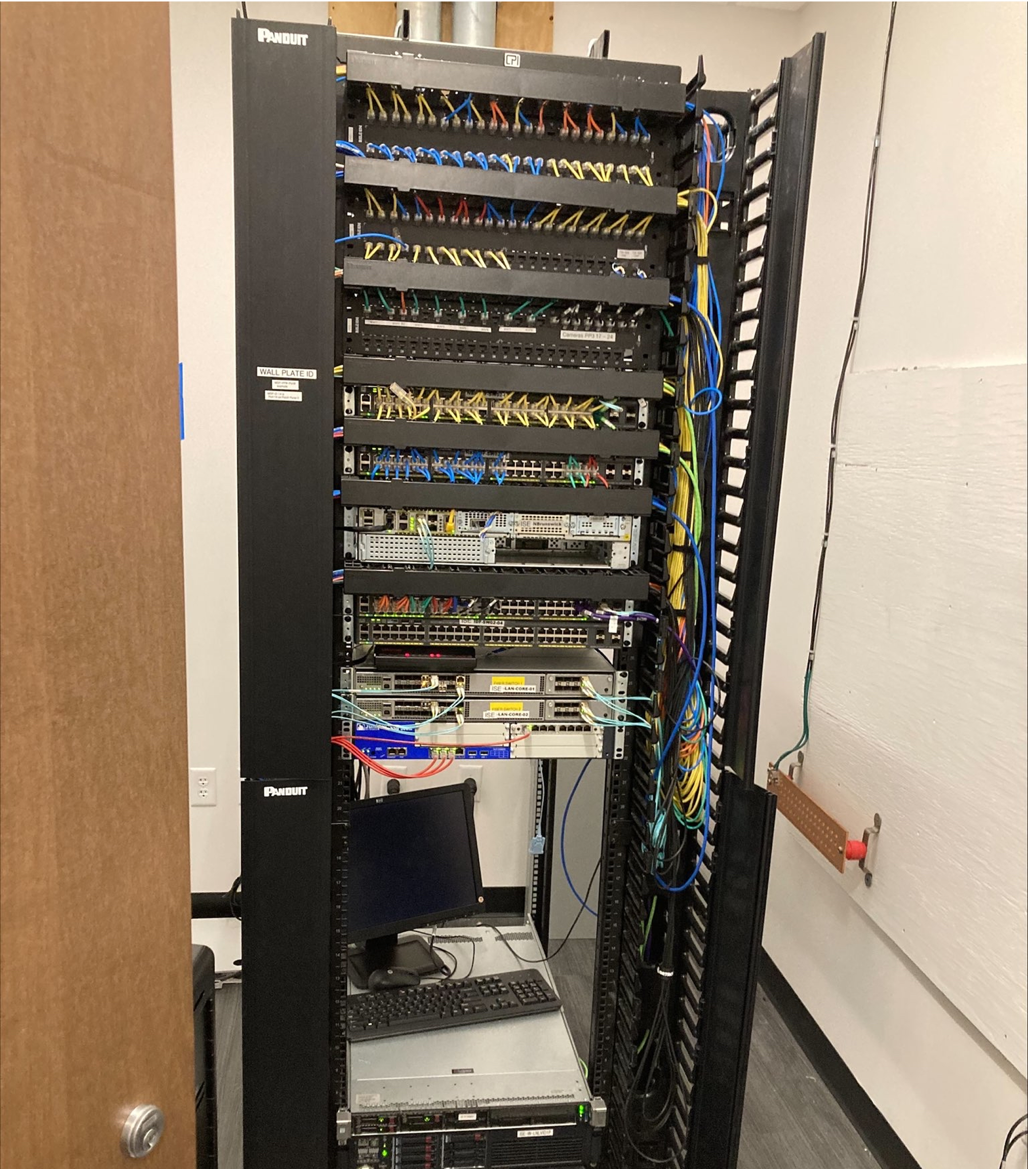 Network Infrastructure Rack